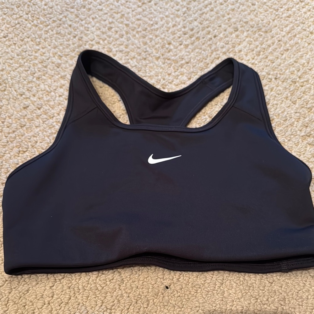 Nike Black Performance Sports Bra Racerback